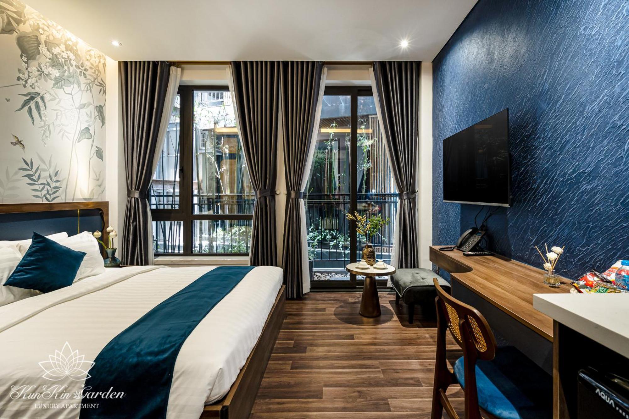הו צ'י מין סיטי Kunkin Garden Aparthotel מראה חיצוני תמונה