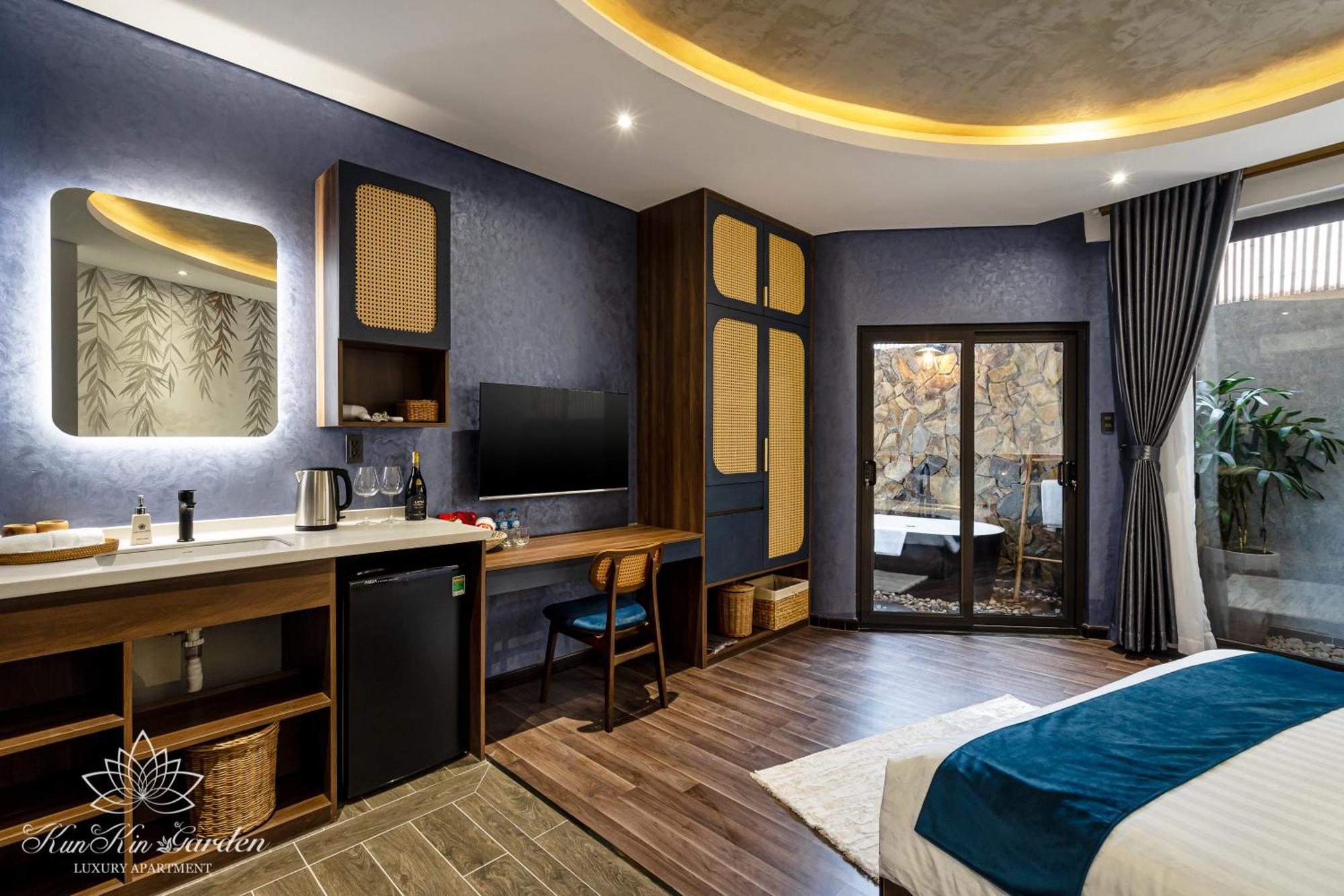 הו צ'י מין סיטי Kunkin Garden Aparthotel מראה חיצוני תמונה