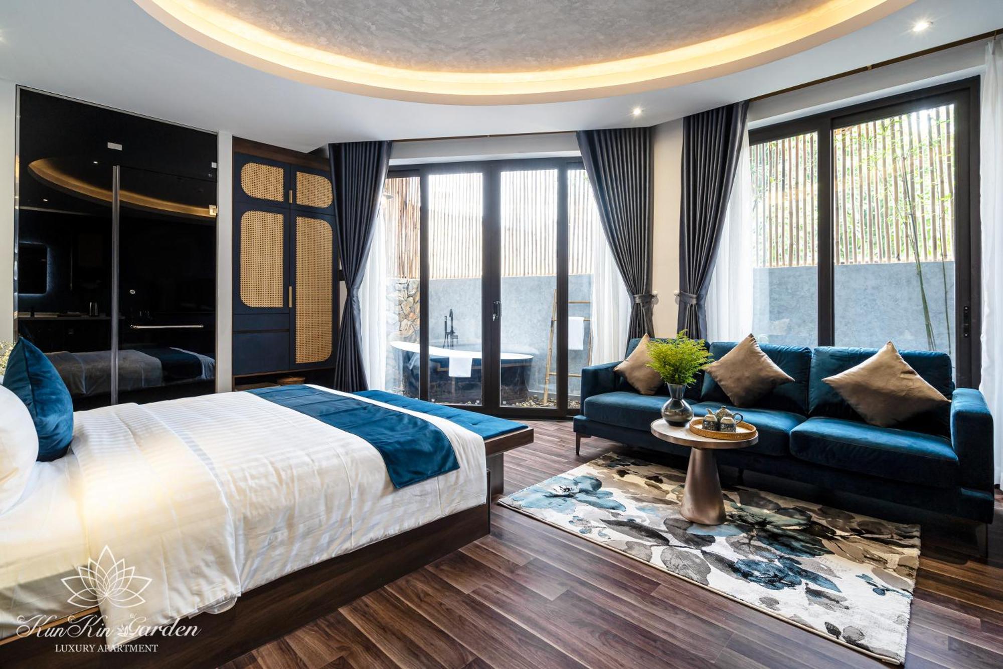 הו צ'י מין סיטי Kunkin Garden Aparthotel מראה חיצוני תמונה
