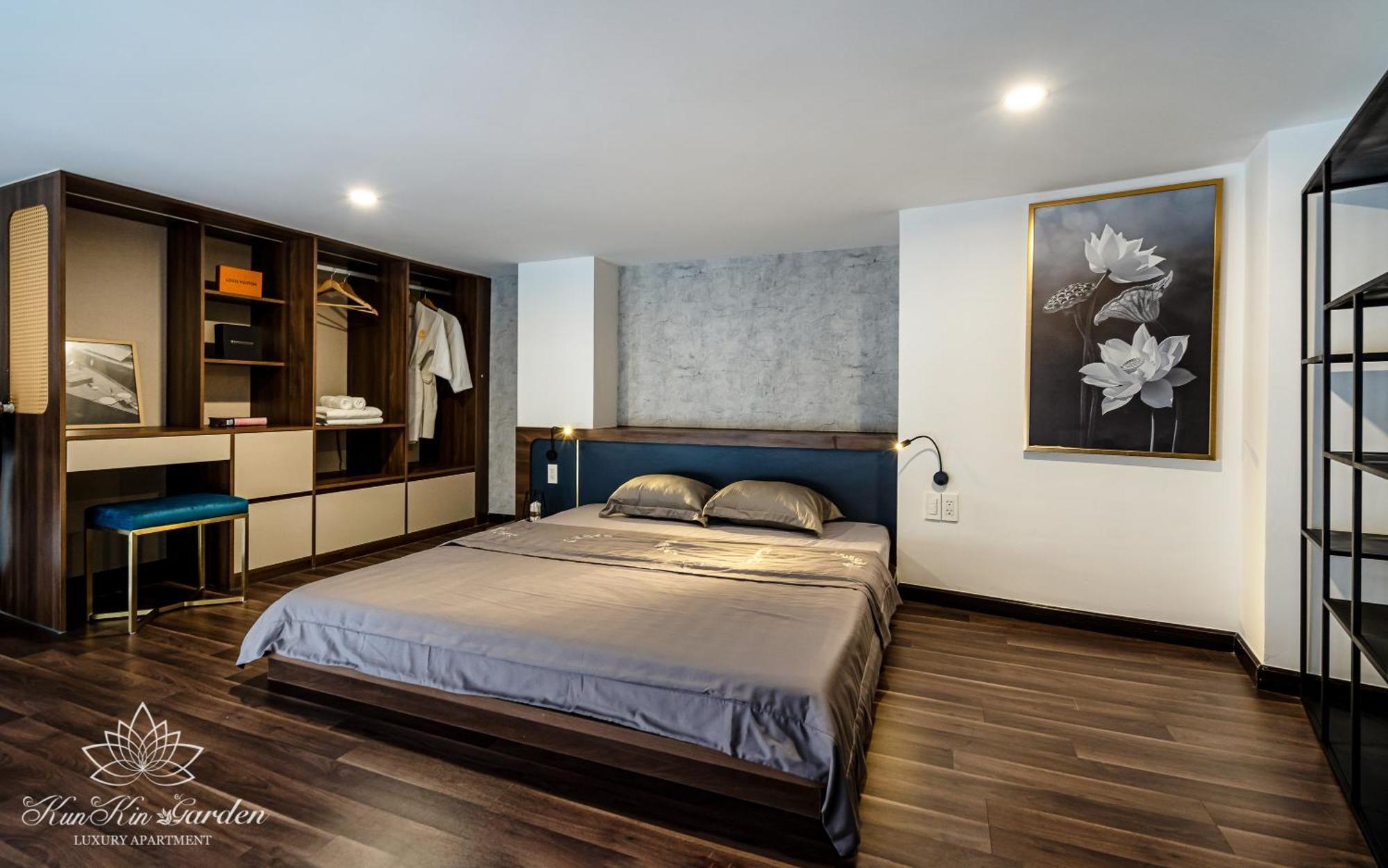 הו צ'י מין סיטי Kunkin Garden Aparthotel מראה חיצוני תמונה