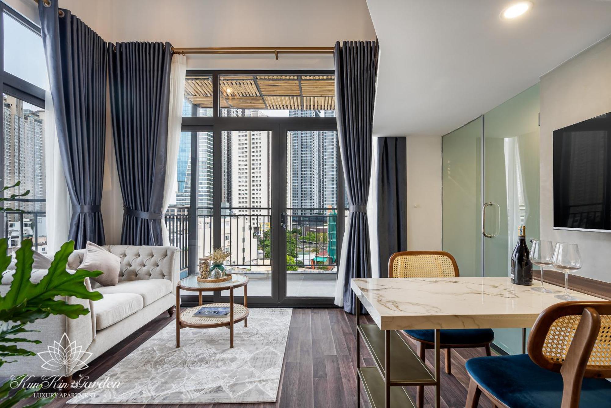 הו צ'י מין סיטי Kunkin Garden Aparthotel מראה חיצוני תמונה