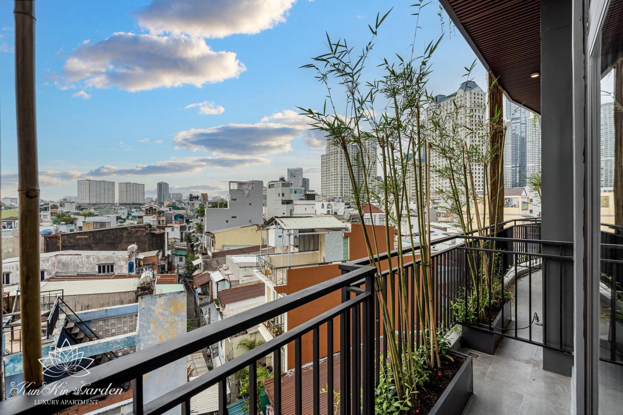 הו צ'י מין סיטי Kunkin Garden Aparthotel מראה חיצוני תמונה