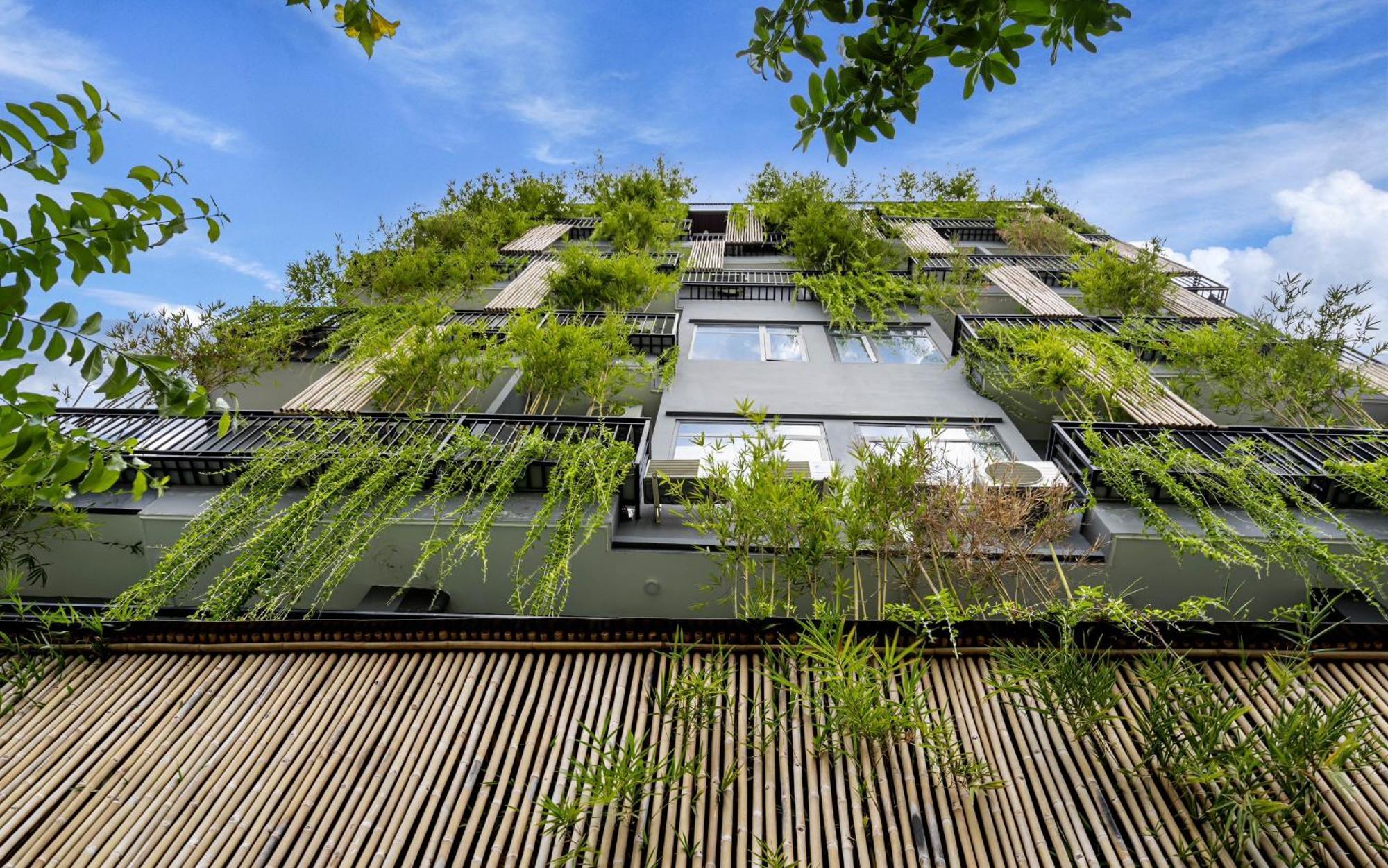 הו צ'י מין סיטי Kunkin Garden Aparthotel מראה חיצוני תמונה