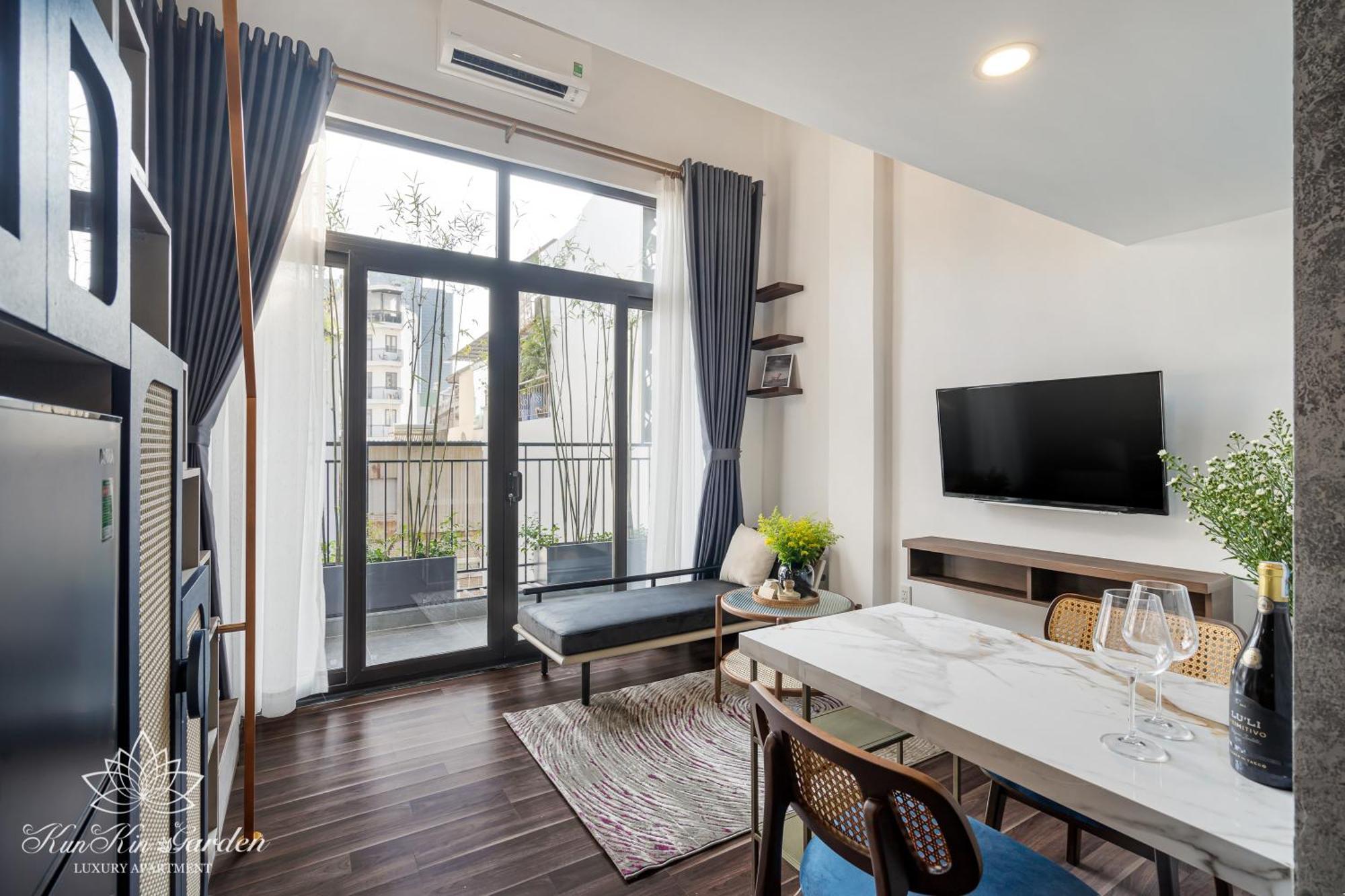 הו צ'י מין סיטי Kunkin Garden Aparthotel מראה חיצוני תמונה